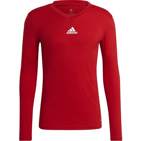 adidas oberteil herren rot|Langarm.